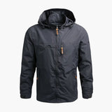 Men's Jacket with Adjustable Hood