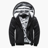 Men's Hoodie Jacket with Fleece Lining
