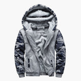 Men's Hoodie Jacket with Fleece Lining