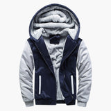 Men's Hoodie Jacket with Fleece Lining