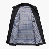 Men's Jacket with Checkered Lining
