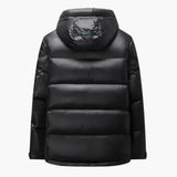 Men's winter jacket with hood