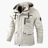 Men's winter jacket with hood