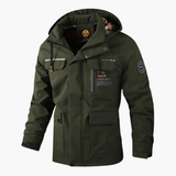 Men's winter jacket with hood