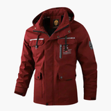 Men's winter jacket with hood