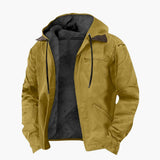 Men's hooded jacket with pockets