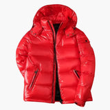 Men's jacket with hood and zipper