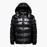 Men's quilted jacket with zippered pockets