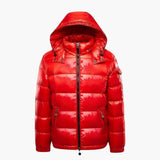 Men's quilted jacket with zippered pockets