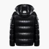 Men's quilted jacket with zippered pockets