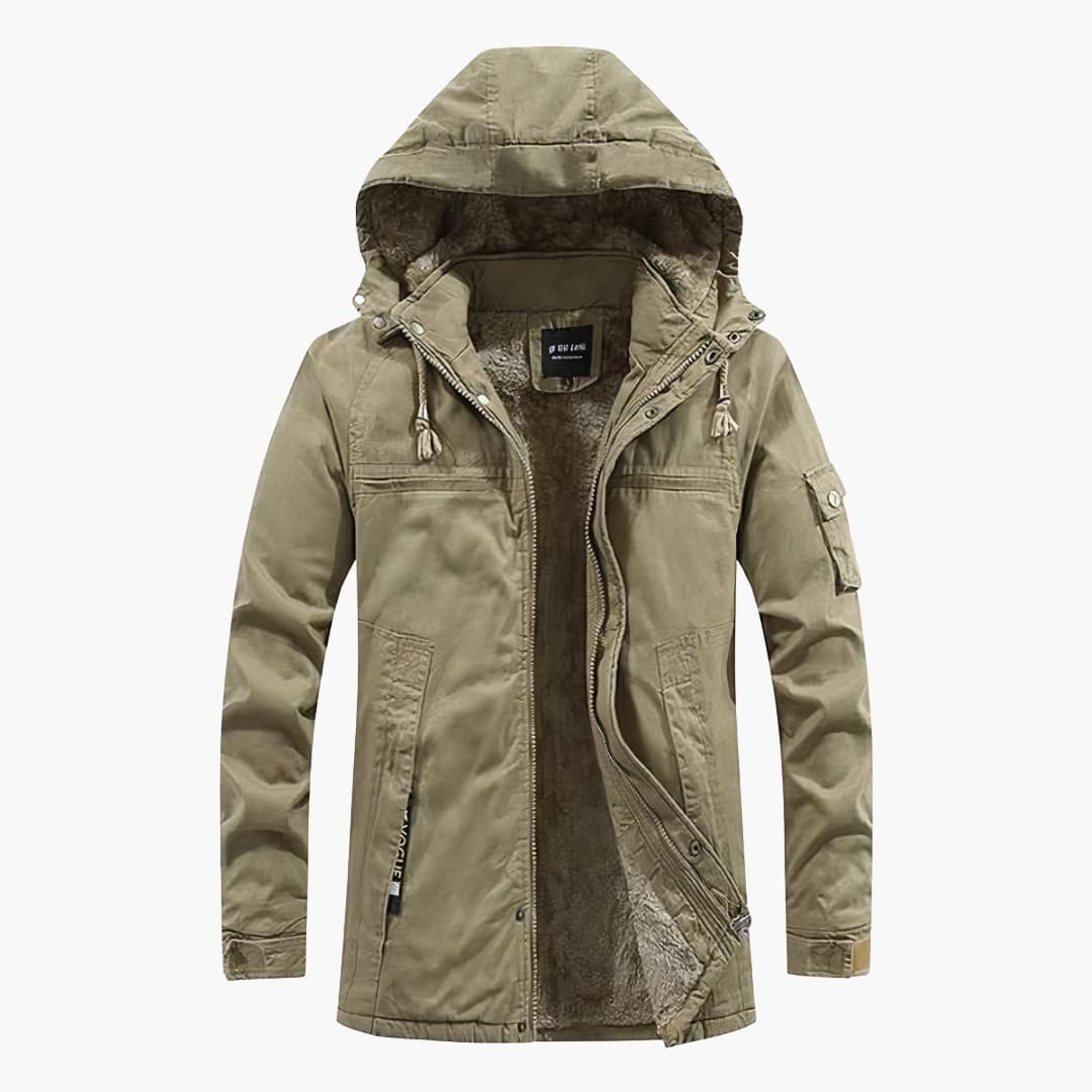 Men's jacket with hood