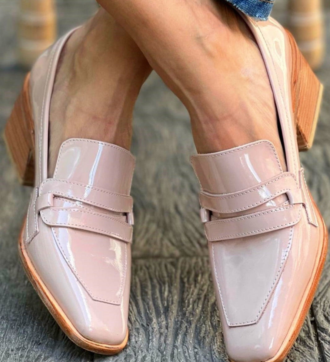 Elaine™ - Patent Leather Loafers