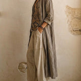 Janice - Premium 3 Piece Cotton and Linen Blend Set