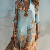 Lily -  Maxi Shirt Dress