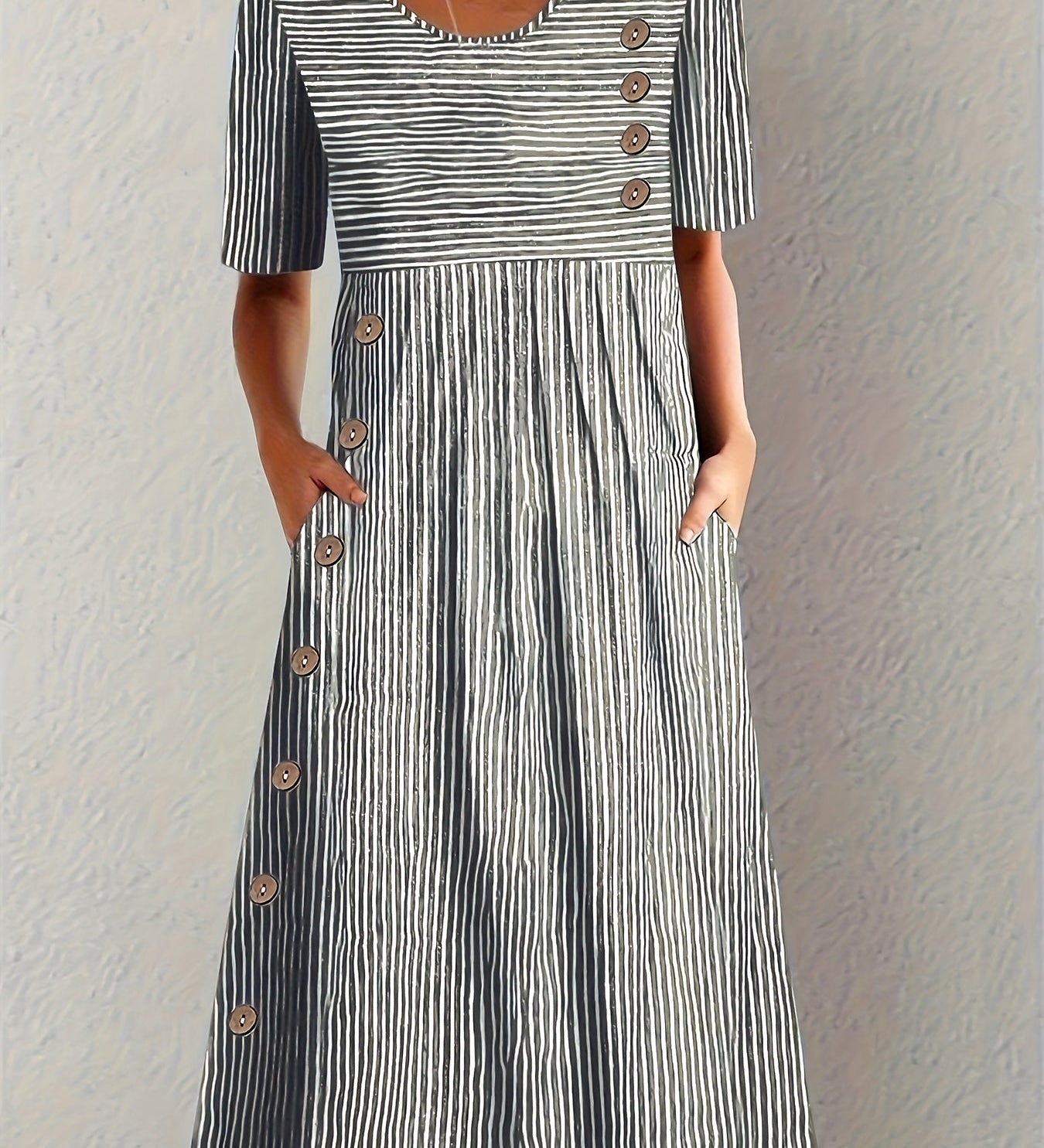 Zoe™ | Striped Spring Dress