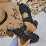 Sienna | Cutout Heeled Sandals