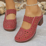 Sienna | Cutout Heeled Sandals