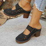 Sienna | Cutout Heeled Sandals
