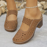 Sienna | Cutout Heeled Sandals