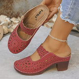 Sienna | Cutout Heeled Sandals
