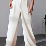 Arden Flow Tailored Wide-Leg Pants