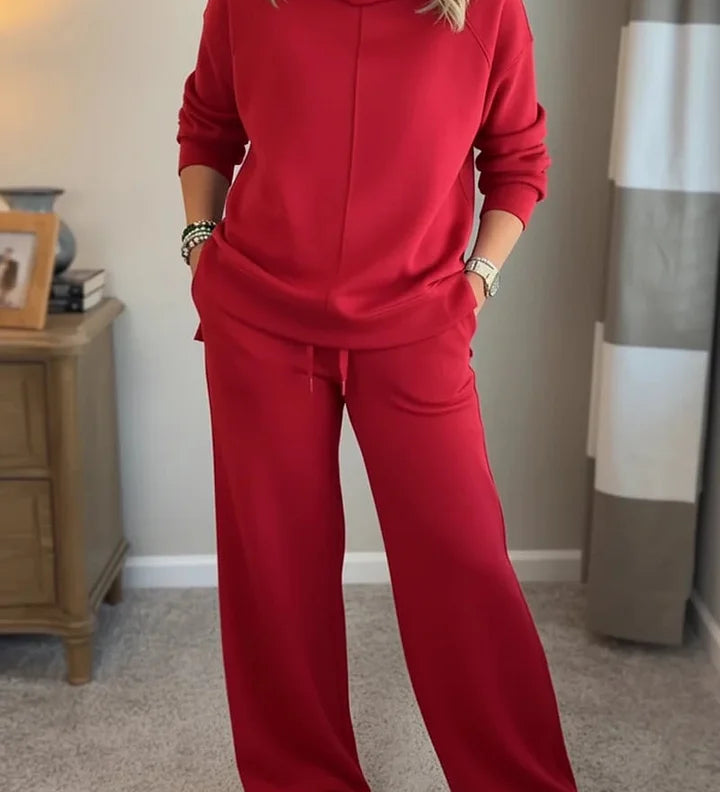 Colleen™ | Women Casual Turtle-neck 2 Piece
