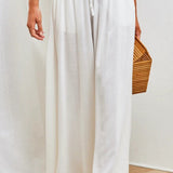 Willow Dune Wide-Leg Drawstring Pants