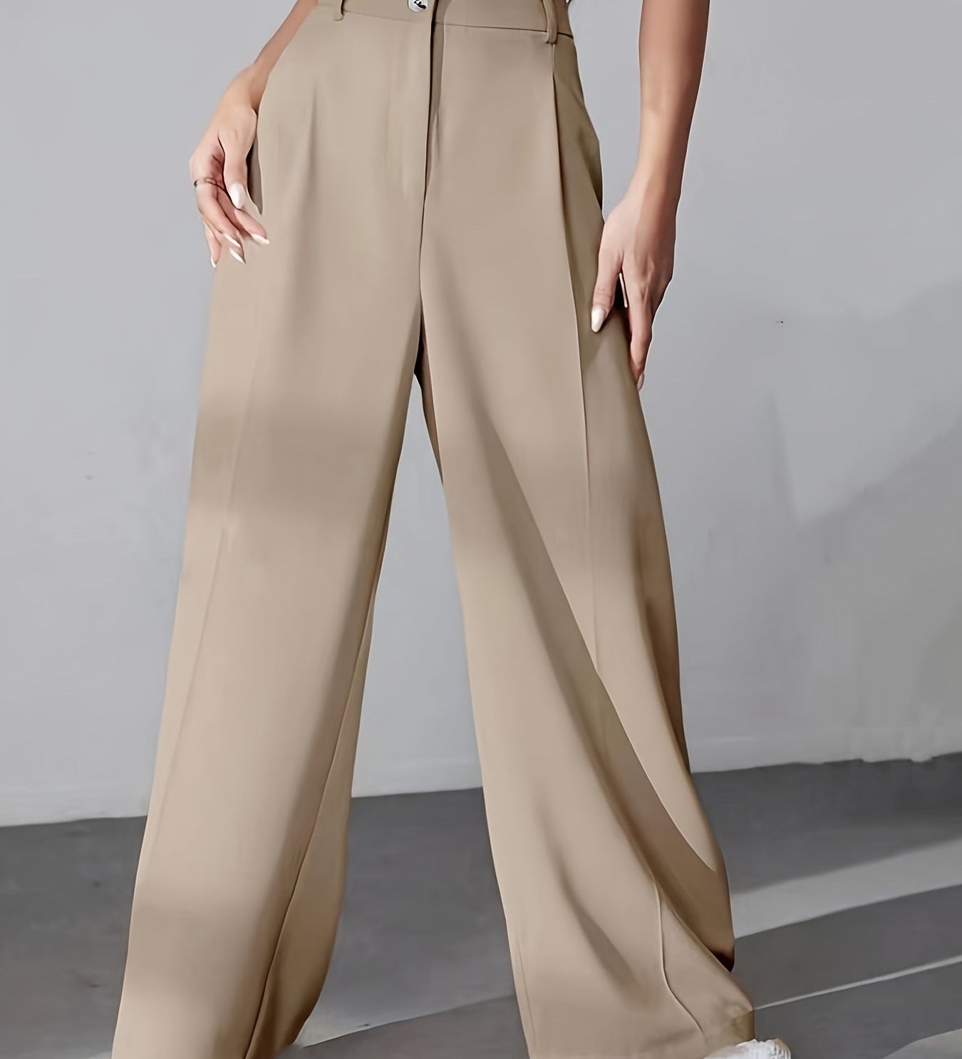 Arden Flow Tailored Wide-Leg Pants