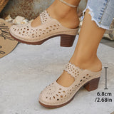 Sienna | Cutout Heeled Sandals