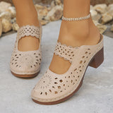 Sienna | Cutout Heeled Sandals