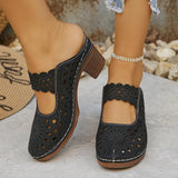 Sienna | Cutout Heeled Sandals