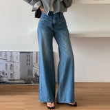 Reve High-Rise Wide Leg Jeans