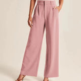 Aria Classic Tailored Wide Leg Pants