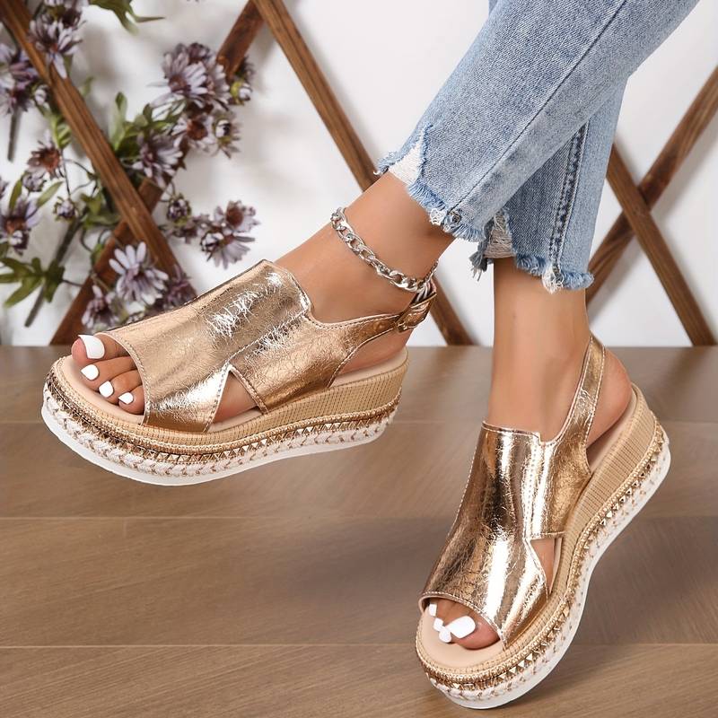 Emberly™ - Wedge Platform Orthopedic Sandals