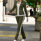 Emily - Two-Piece Colour-Block Tracksuit